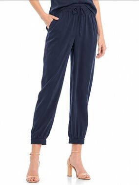 Antonio Melanie silk joggers